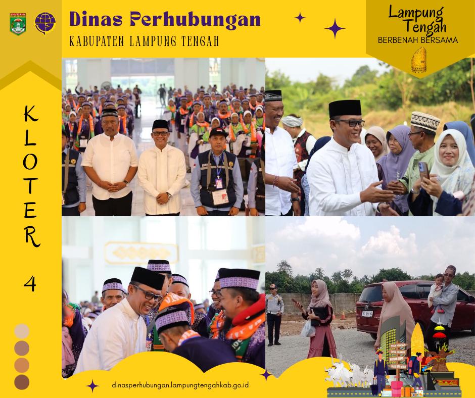 PELEPASAN JAMA'AH CALON HAJI KABUPATEN LAMPUNG TENGAH
