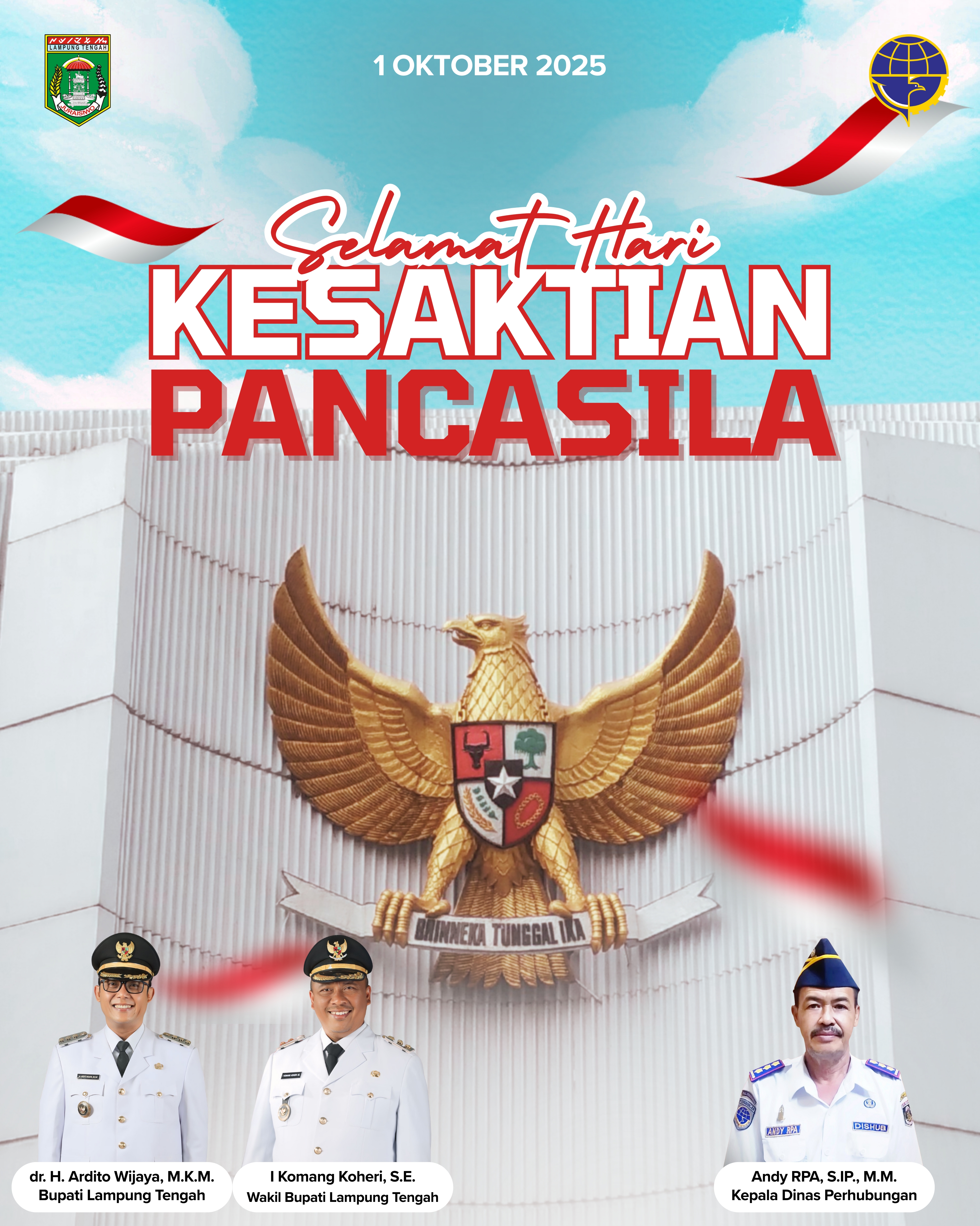 SELAMAT HARI KESAKTIAN PANCASILA 2025